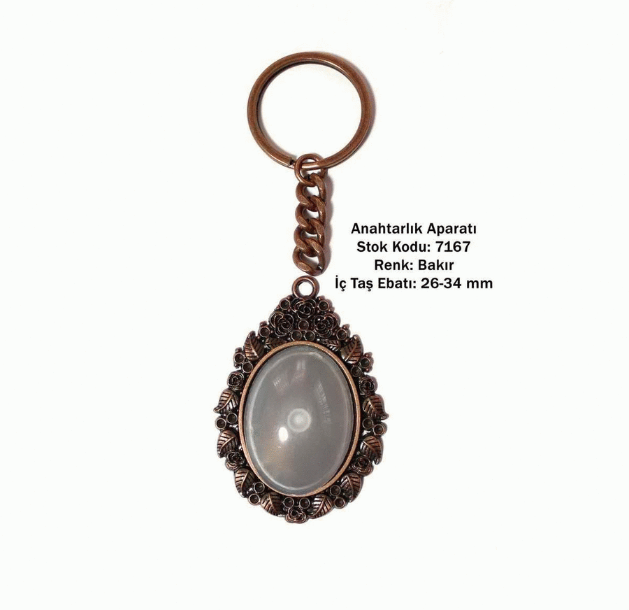 Anahtarlık Aparatı 7167 Bakır Kaplama