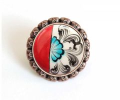 İlbay Çini Takı Yüzük 9023DS118