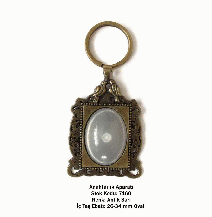 Anahtarlık Aparatı 7160 Antik Sarı