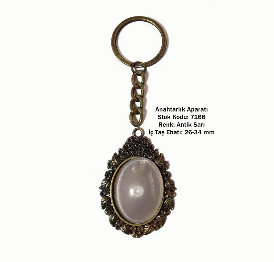 Anahtarlık Aparatı 7166 Antik Sarı