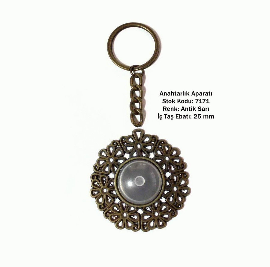 Anahtarlık Aparatı 7171 Antik Sarı