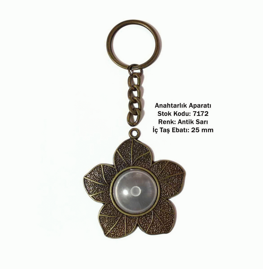 Anahtarlık Aparatı 7172 Antik Sarı