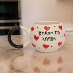 İlbay Ece Seramik Kupa Bardak Mug Karım da Karım