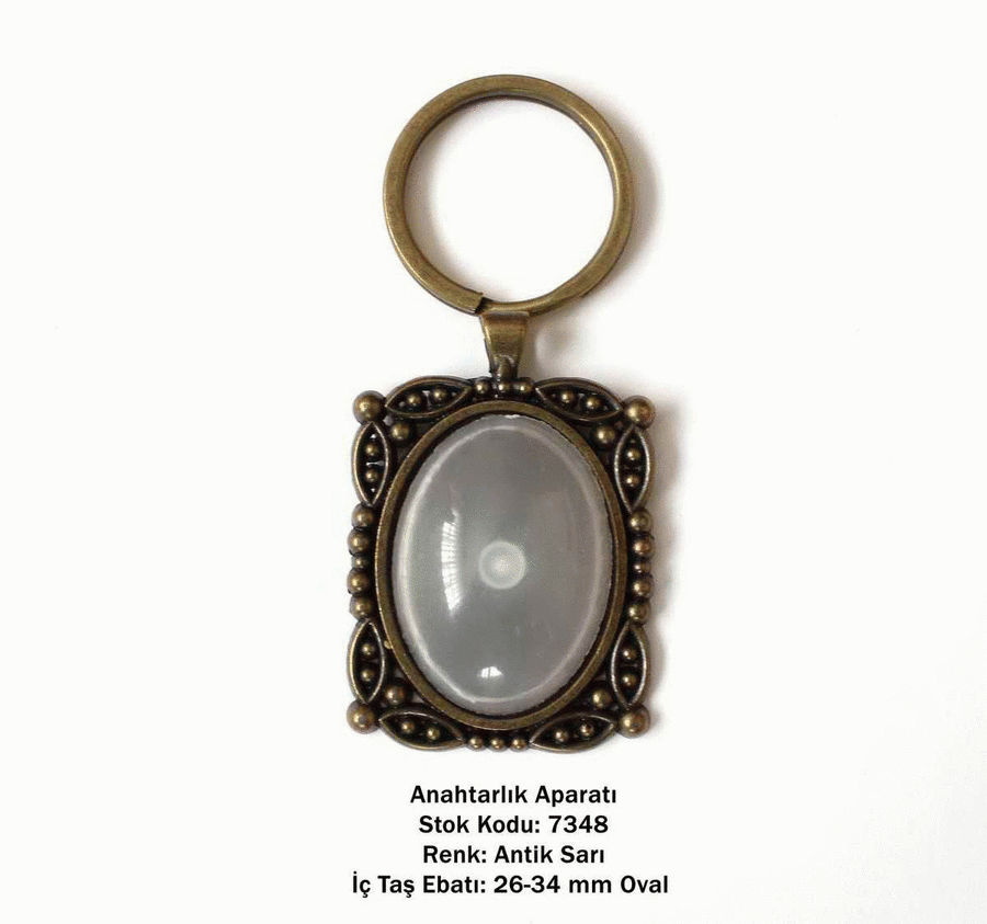 Anahtarlık Aparatı 7348 Antik Sarı