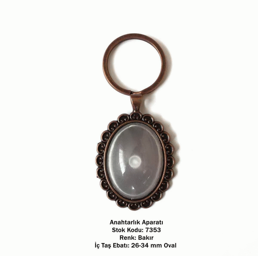 Anahtarlık Aparatı 7353 Bakır Kaplama