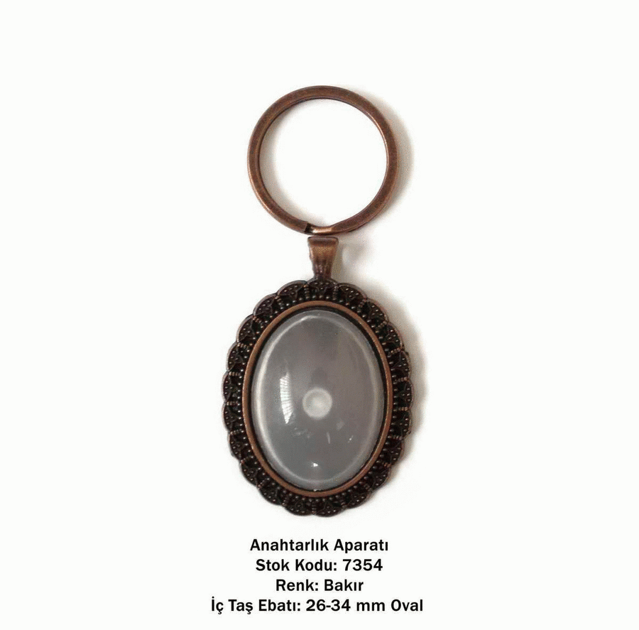 Anahtarlık Aparatı 7354 Bakır Kaplama