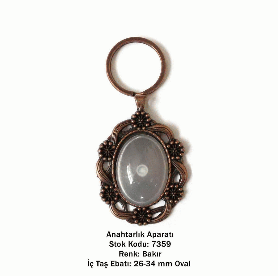 Anahtarlık Aparatı 7359 Bakır Kaplama