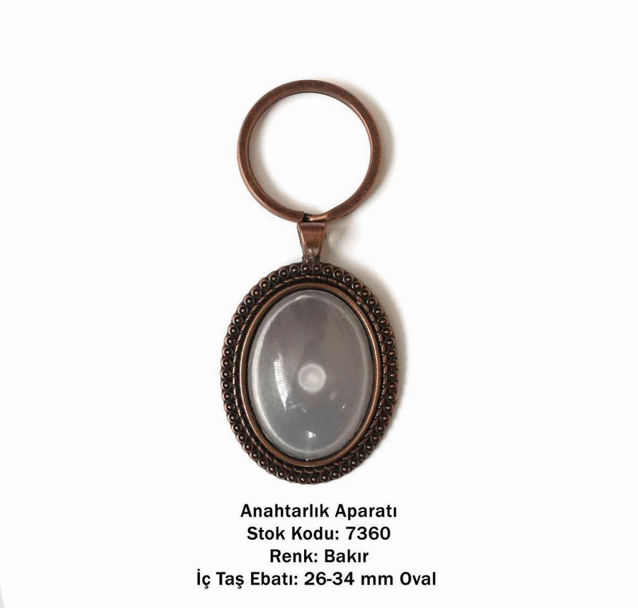 Anahtarlık Aparatı 7360 Bakır Kaplama