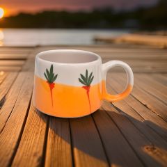 İlbay Seramik Klasik Kupa Mug Havuç