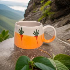 İlbay Seramik Klasik Kupa Mug Havuç