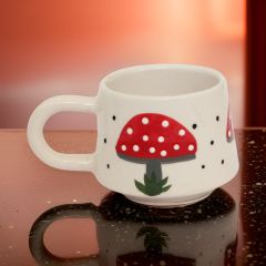 Mantar Desenli klasik Mantar Kupa