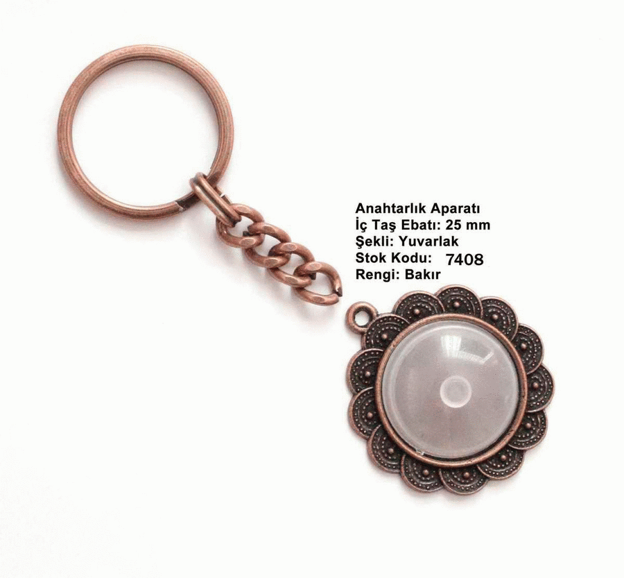 Anahtarlık Aparatı 7408 Bakır Kaplama