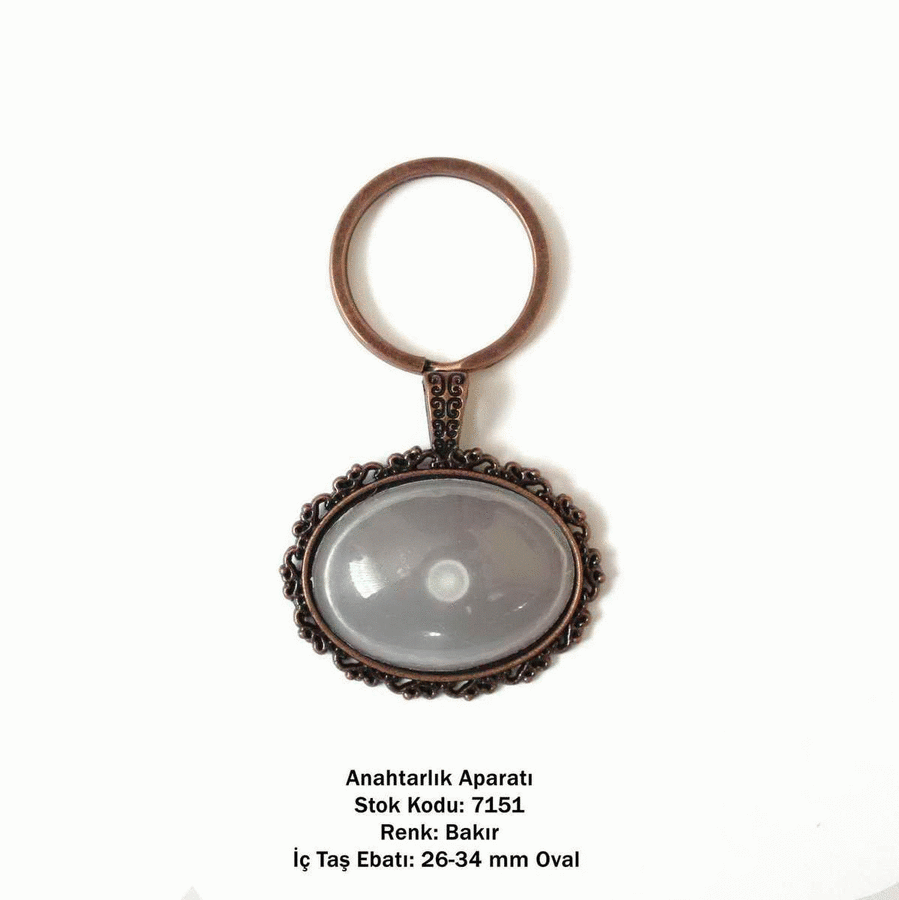 Anahtarlık Aparatı 7151 Bakır Kaplama