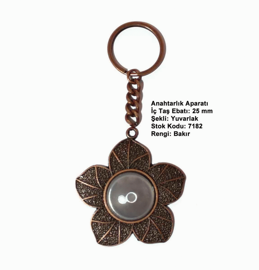 Anahtarlık Aparatı 7182 Bakır Kaplama