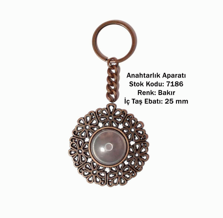 Anahtarlık Aparatı 7186 Bakır Kaplama