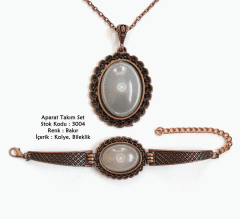 Kolye Bileklik Aparat Takım Set 3004 Bakır Kaplama