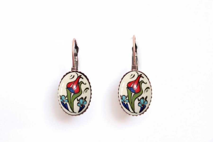 İlbay Çini Takı Küpe 6091DS014