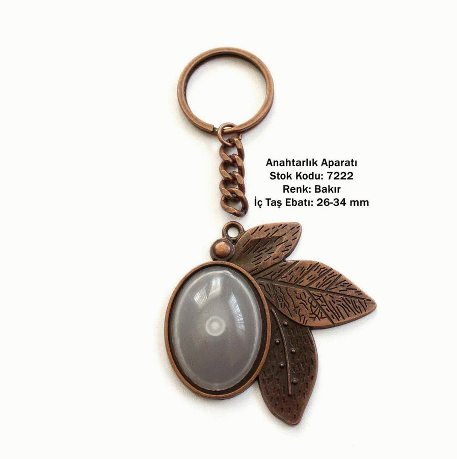 Anahtarlık Aparatı 7222 Bakır Kaplama