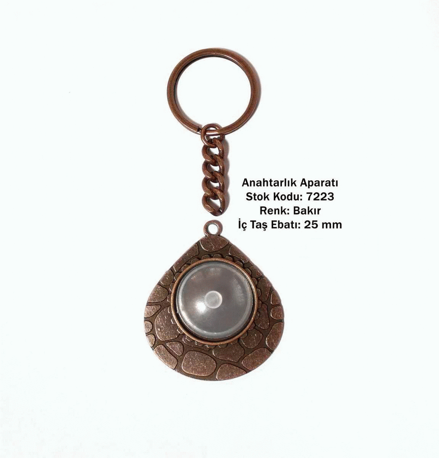 Anahtarlık Aparatı 7223 Bakır Kaplama