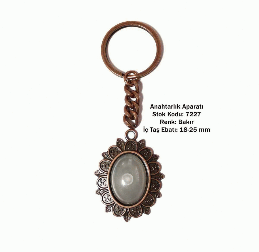 Anahtarlık Aparatı 7227 Bakır Kaplama