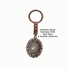 Anahtarlık Aparatı 7228 Bakır Kaplama