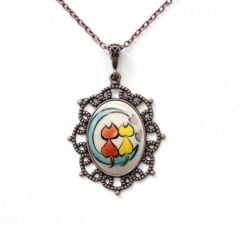 İlbay Çini Seramik Kolye 282DS080