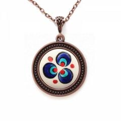 İlbay Çini Seramik Kolye 094DS128