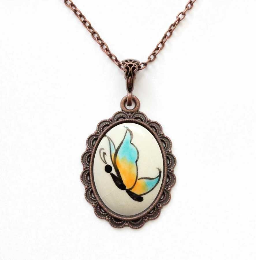 İlbay Çini Seramik Kolye 272DS098