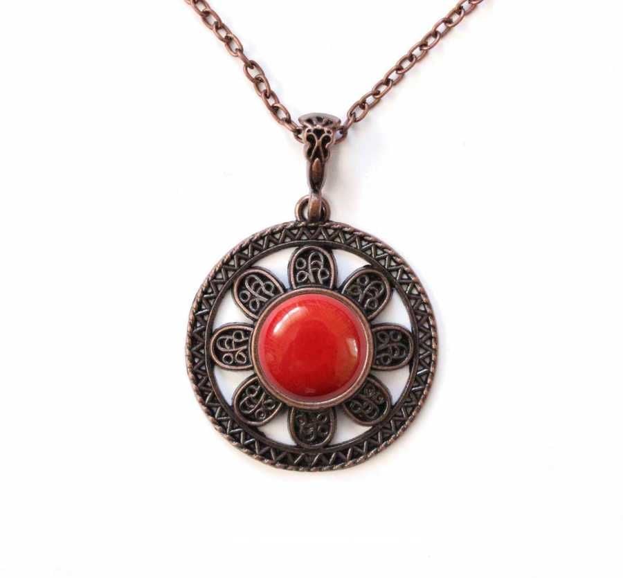 İlbay Çini Seramik Kolye 103DS350