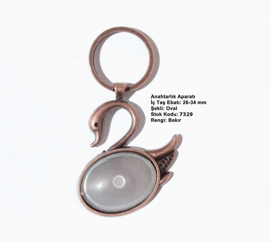 Anahtarlık Aparatı 7329 Bakır Kaplama
