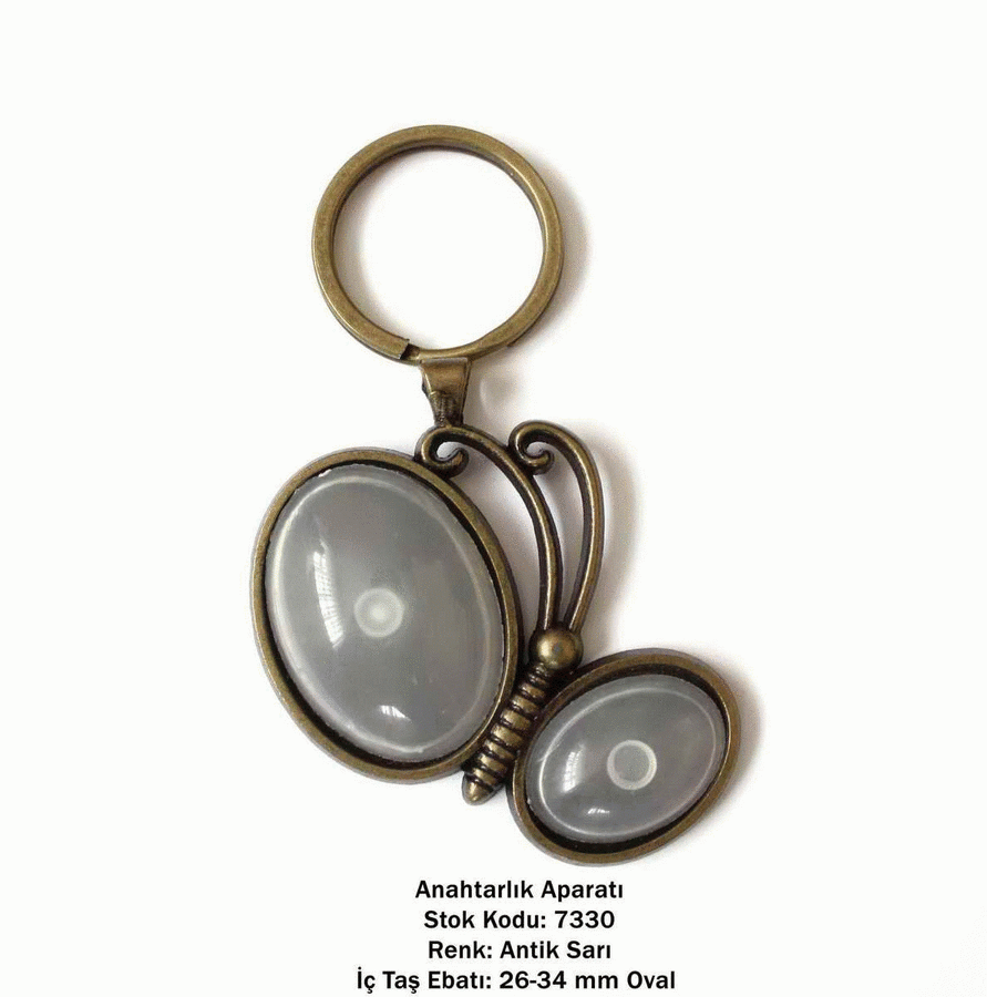 Anahtarlık Aparatı 7330 Antik Sarı