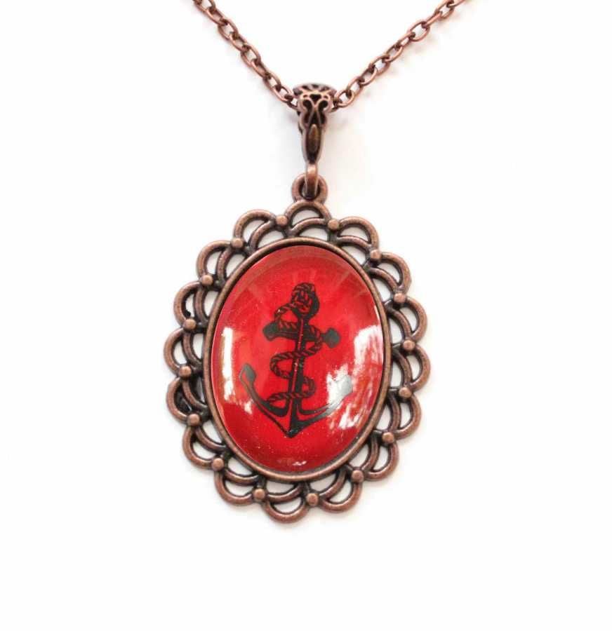 İlbay Çini Seramik Kolye 084DS711