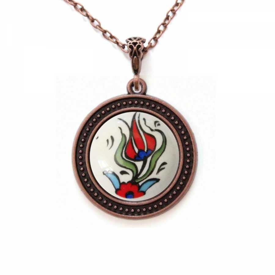 İlbay Çini Seramik Kolye 094DS105