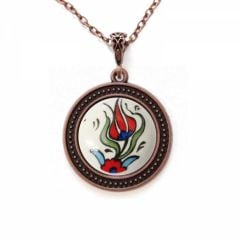 İlbay Çini Seramik Kolye 094DS105