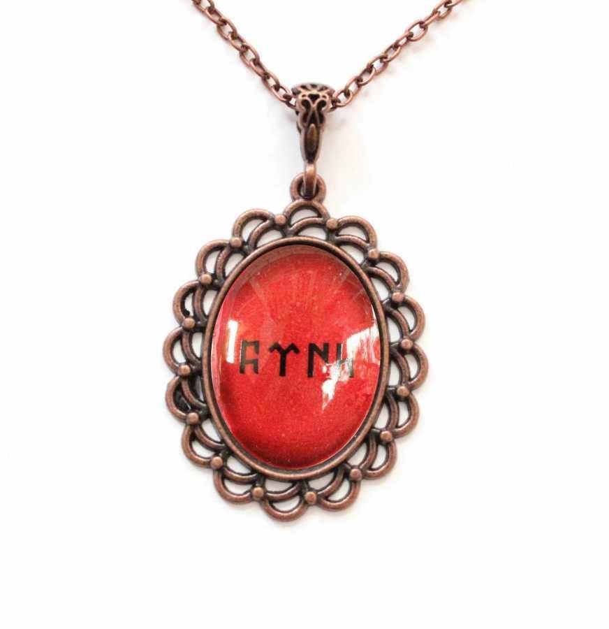 İlbay Çini Seramik Kolye 084DS715