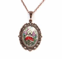 İlbay Çini Seramik Kolye 086DS049