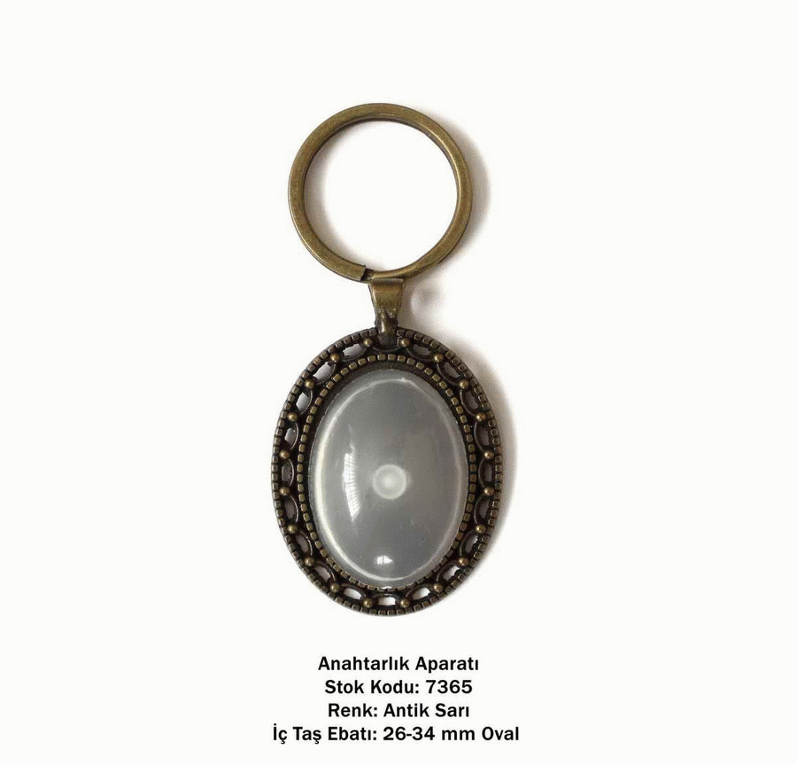 Anahtarlık Aparatı 7365 Antik Sarı