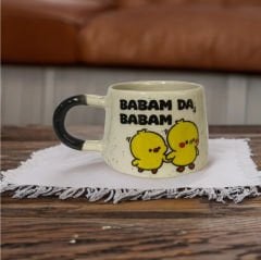 İlbay Seramik Kupa Bardak Klasik Babam da Babam