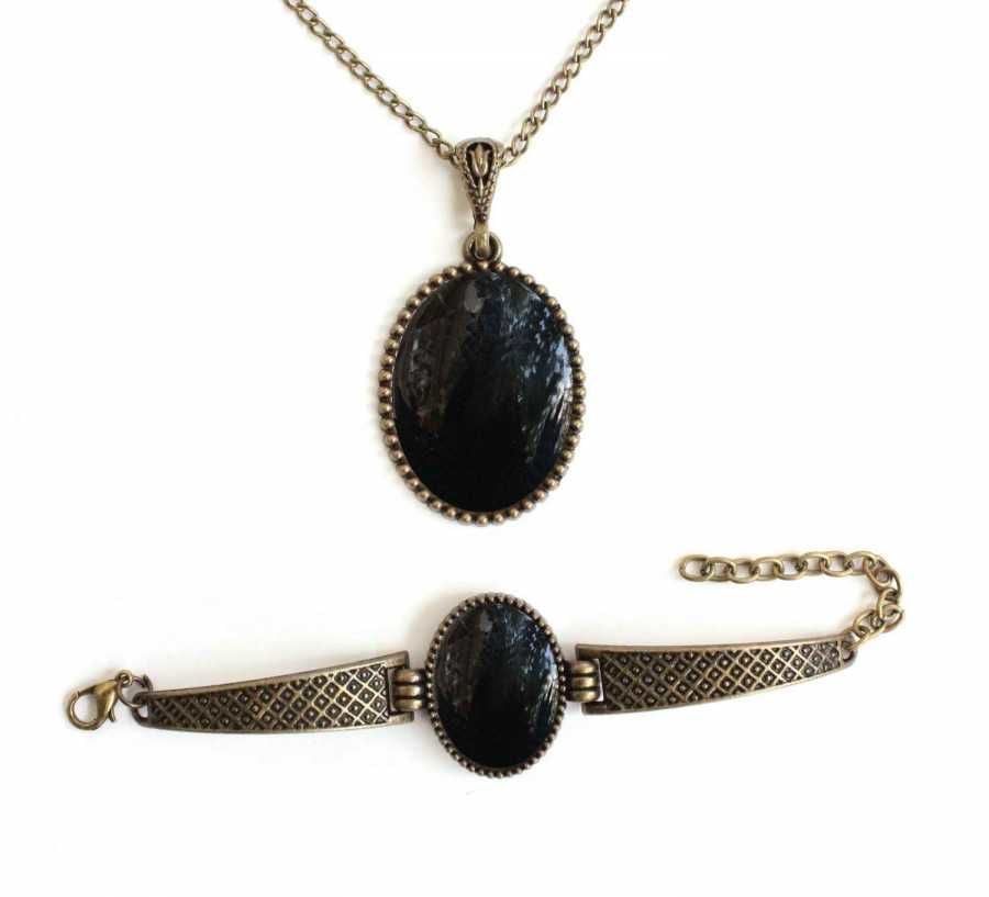 İlbay Çini Takı Kolye Bileklik Seti 2717DS304