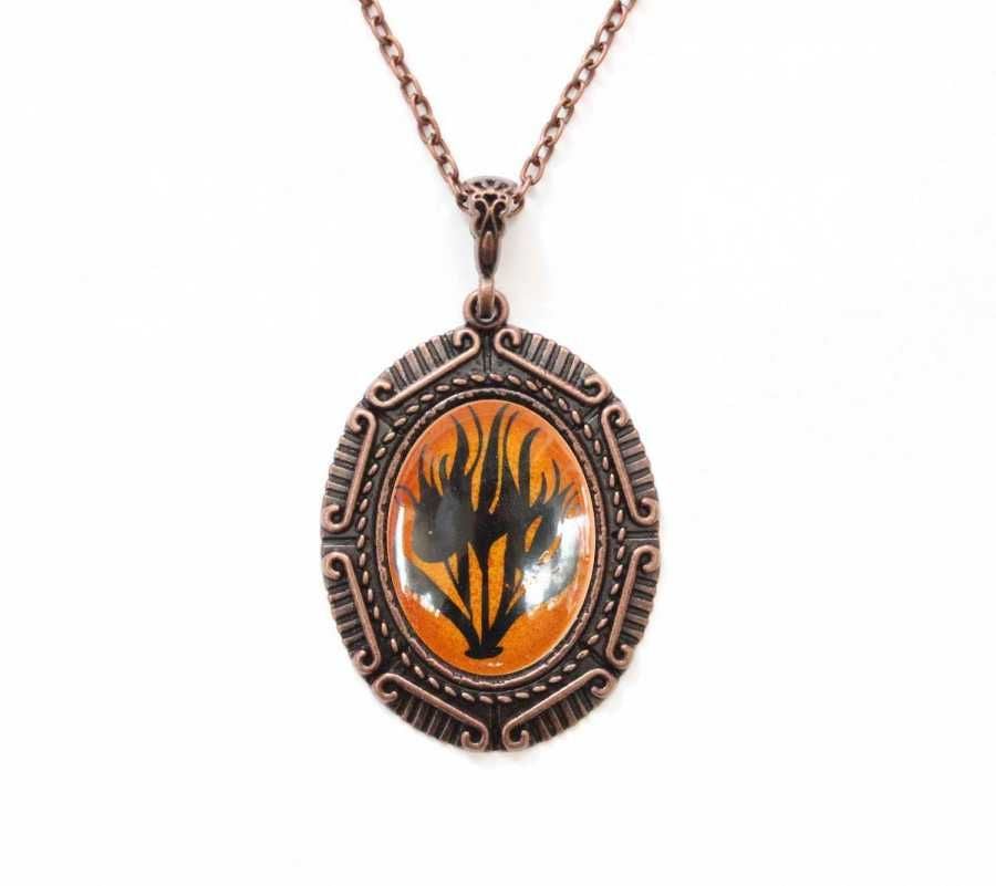 İlbay Çini Seramik Kolye 275DS513