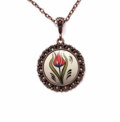 İlbay Çini Seramik Kolye 091DS146