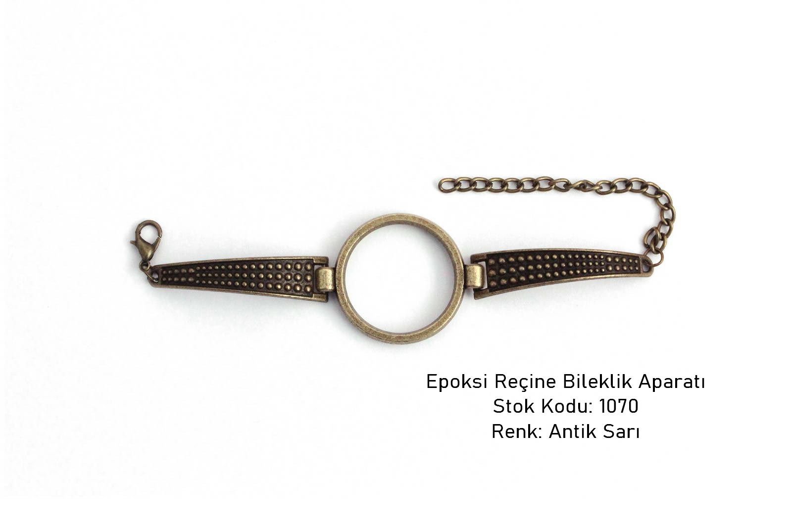 Epoksi Reçine Bileklik Aparatı 1070 Antik Sarı