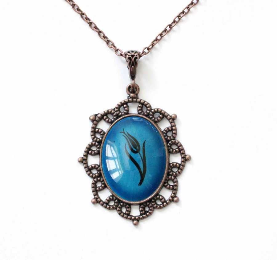 İlbay Çini Seramik Kolye 282DS502