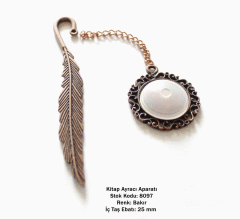 Kitap Ayracı Aparatı 8097 Bakır Kaplama