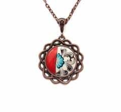 İlbay Çini Seramik Kolye 100DS118