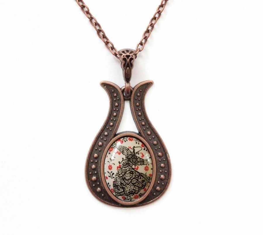 İlbay Çini Seramik Kolye 114DS234