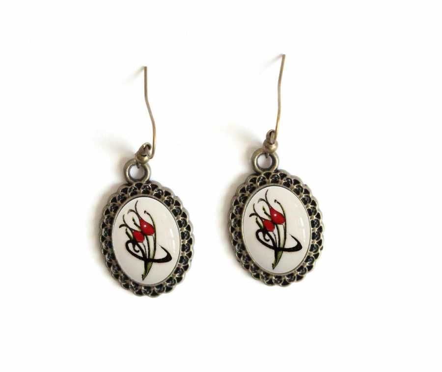 İlbay Çini Takı Küpe 6076DS045