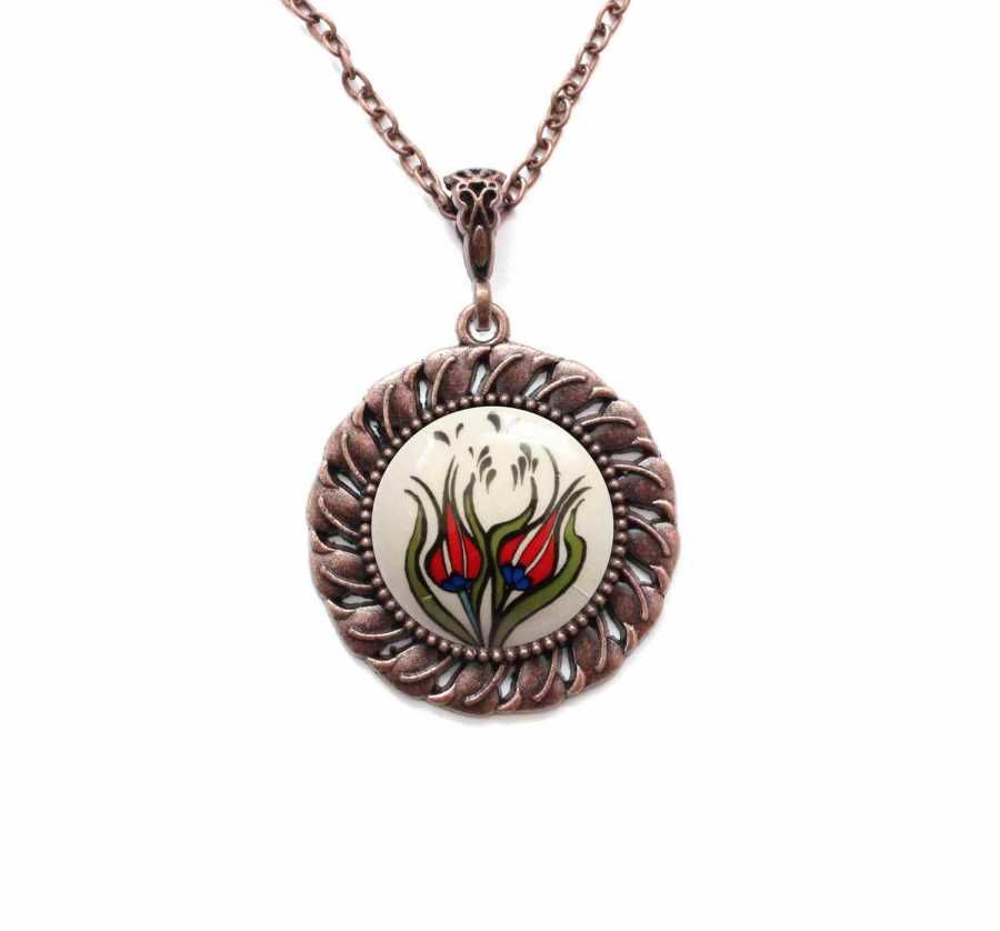 İlbay Çini Seramik Kolye 095DS110