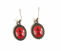 İlbay Çini Takı Küpe 6076DS711