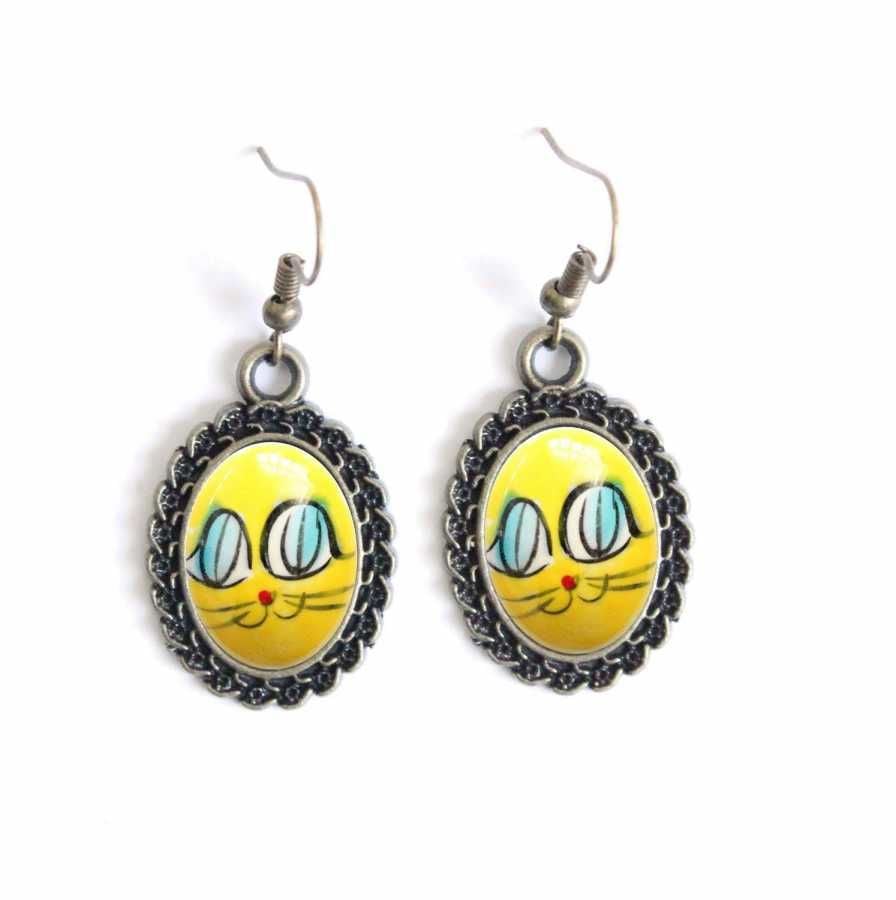 İlbay Çini Takı Küpe 6077DS095